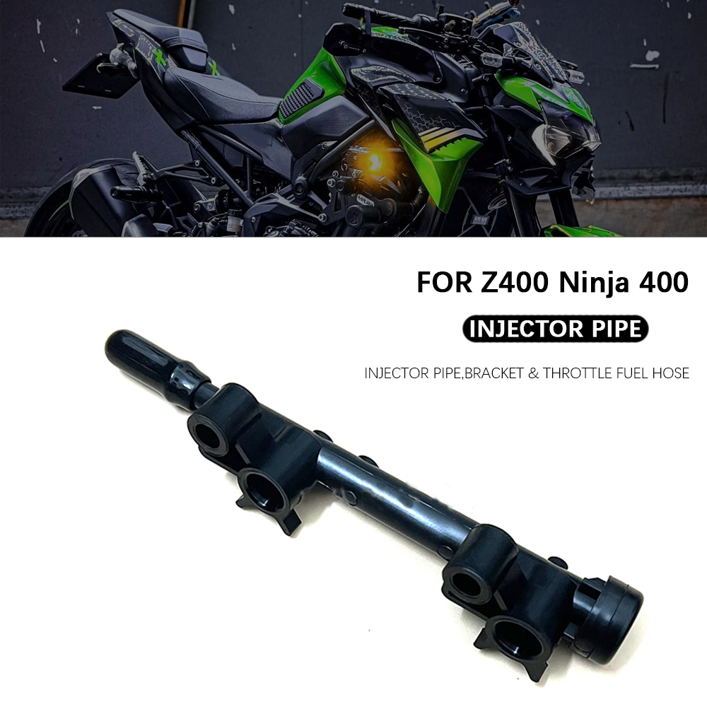 Motorcycle Oil Filter - ขายึดท่อพลาสติกแบบยึดติดสำหรับหัวฉีดน้ำมันเชื้อเพลิงรถมอเตอร์ไซค์ยี่ห้อ Kawasaki Ninja 400 Z400 รุ่น