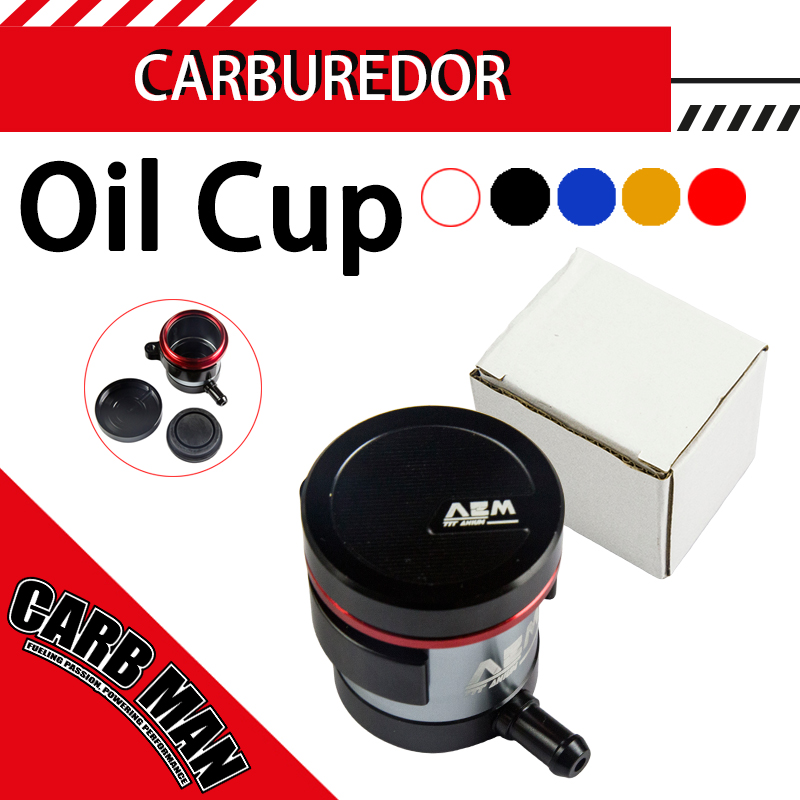 Motorcycle Oil Filter - ถ้วยน้ำมันเบรกคลัตช์ CNC สำหรับรถมอเตอร์ไซค์ ยามาฮ่า FZ07 FZ09