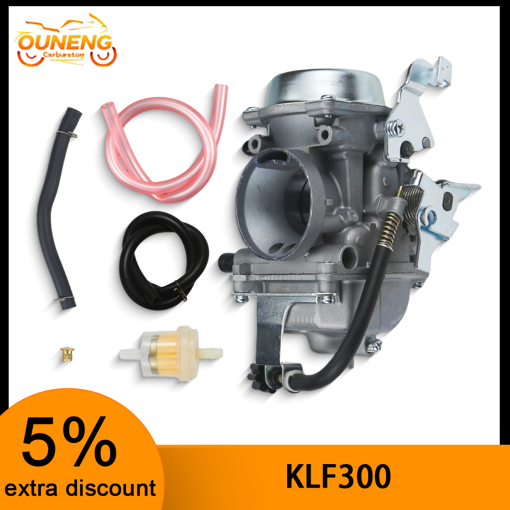 Motorcycle Carburetor - รถจักรยานยนต์คาร์บูเรเตอร์คาร์โบไฮเดรตสําหรับคาวาซากิ KLF300 Bayou 300 KLF300B KLF300C