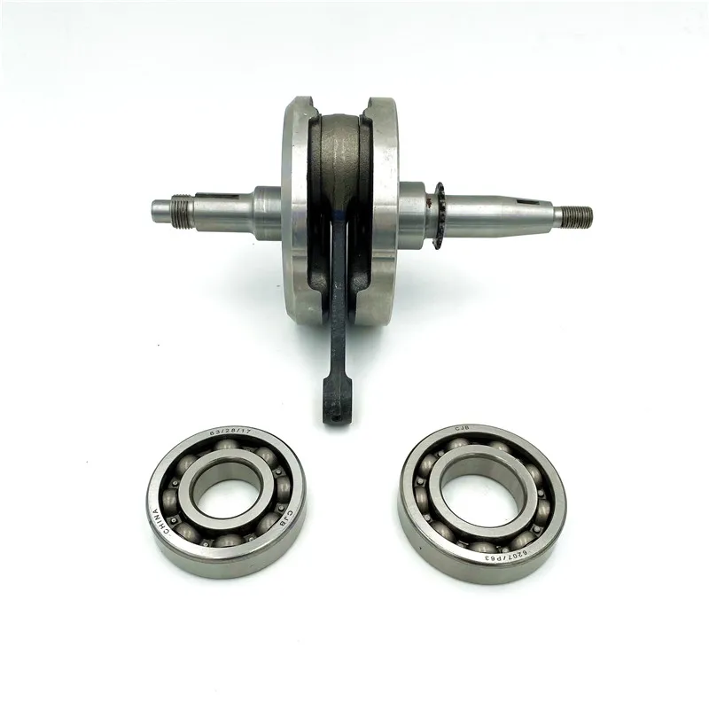 Motorcycle Crankshaft - อุปกรณ์เสริมรถจักรยานยนต์ DR200 เครื่องยนต์ชุดเพลาข้อเหวี่ยงเพลาข้อเหวี่ยงก้านเชื่อมต่อแบริ่งซ้ายและขวา