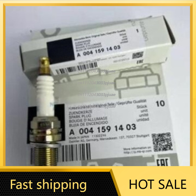 Motorcycle Spark Plug - หัวเทียนนิกเกิลอัลลอยสำหรับรถยนต์และมอเตอร์ไซค์ A0041591303 A0001590500 A0041591403