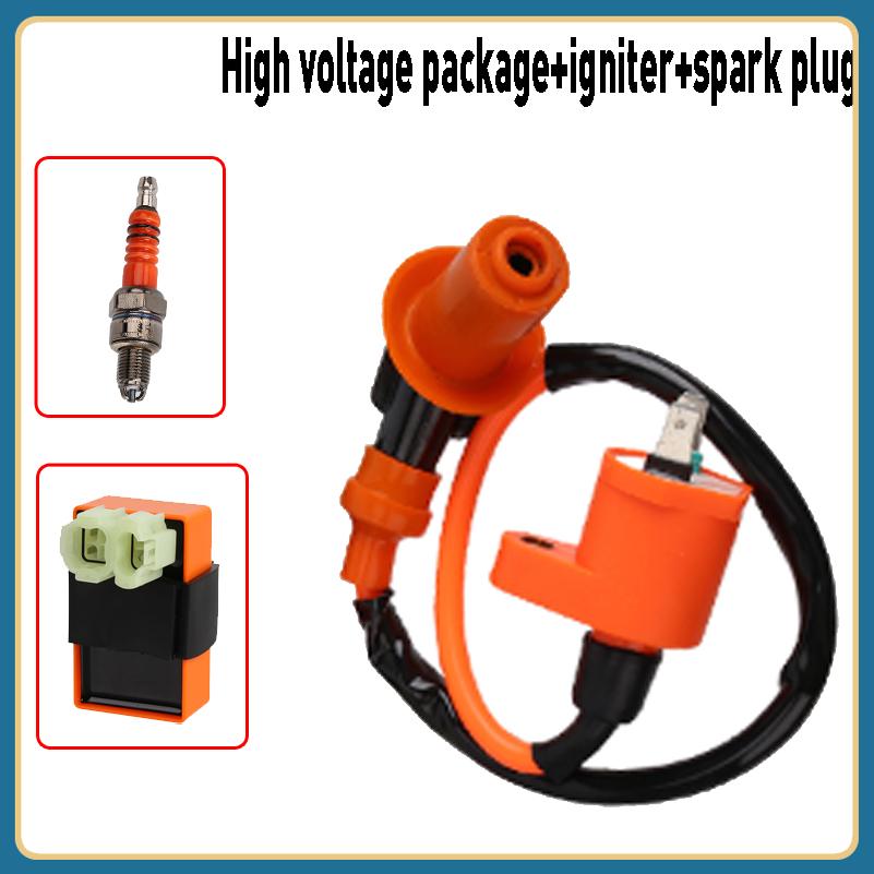 Motorcycle Spark Plug - คอยล์จุดระเบิด ชุดใหม่สำหรับรถจักรยานยนต์ ชุด CDI และหัวเทียนสำหรับการแข่งขัน ประสิทธิภาพสูง