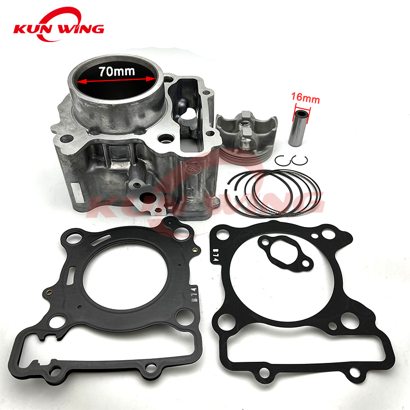 Motorcycle Engine Kit - ชุดกระบอกสูบ70มม. แหวนลูกสูบสำหรับยามาฮ่า XMAX300 xmax 300 X-MAX300ชิ้นส่วนเครื่องยนต์ของรถจักรยานยนต์