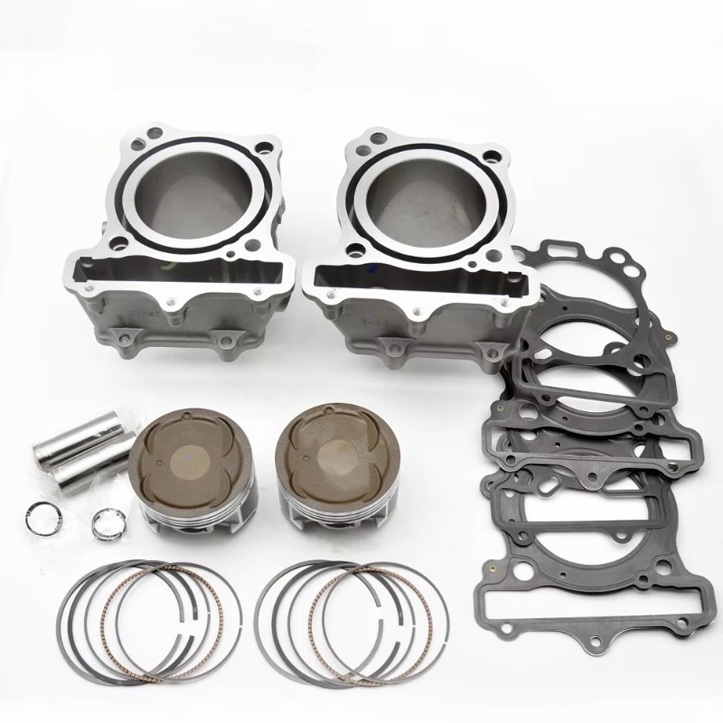 Motorcycle Cylinder - ชุดบล็อกกระบอกสูบพร้อมชุดข้อเหวี่ยง 650 DL/SV ขนาด 81 มม.
