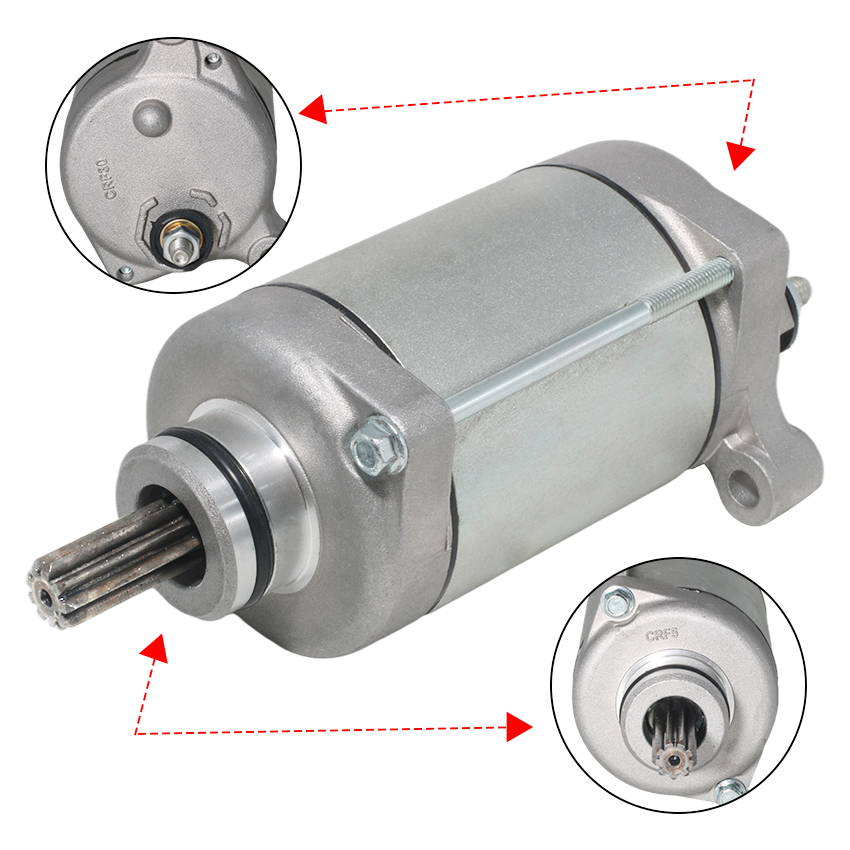 Motorcycle Starter Motor - รถจักรยานยนต์เริ่มต้นมอเตอร์ราคาเริ่มต้นที่สําหรับKawasaki ZX1000 ZX-10R Ninja 2011-2021 ABS