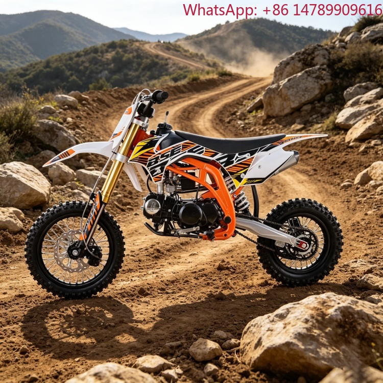 Motorcycle Cylinder - ดีไซน์น้ำหนักเบา ทนทาน รถจักรยานยนต์ออฟโรด 125 ซีซี สูบเดียว