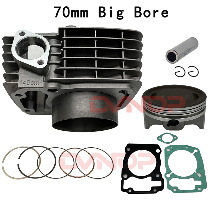 Motorcycle Engine Kit - 70mm big bore ชุดกระบอกรถจักรยานยนต์สําหรับ Honda XR150
