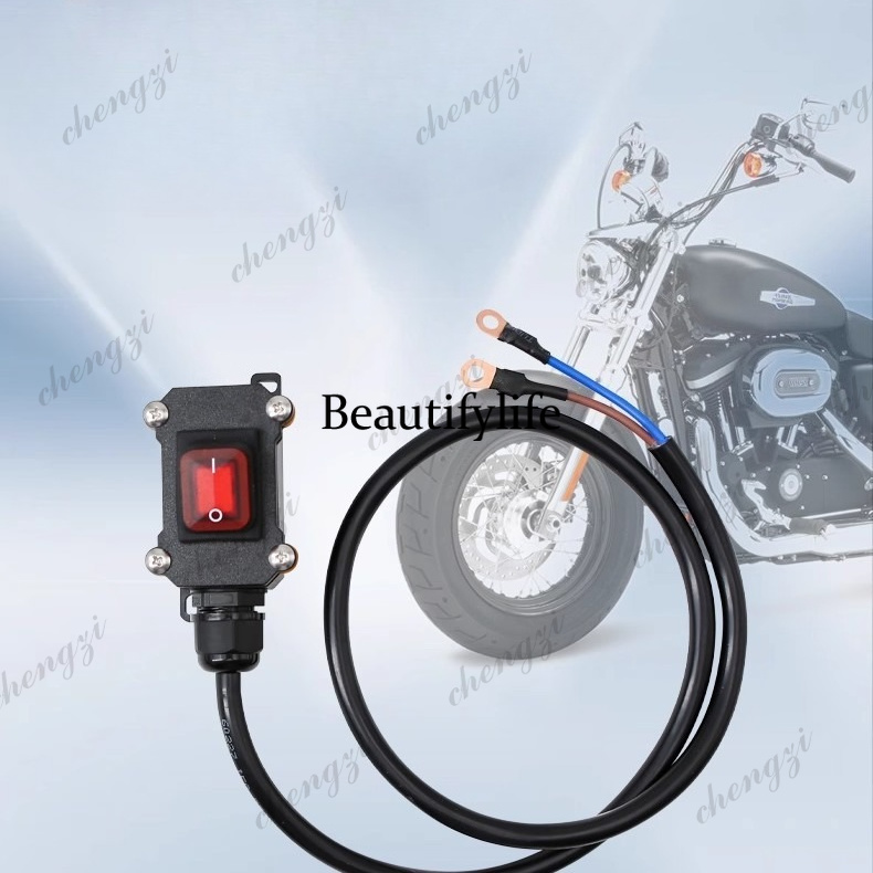 Motorcycle Cylinder - สวิตช์ตัดไฟแบตเตอรี่รถจักรยานยนต์ 12V EFI แบบสองสูบ ระบายความร้อนด้วยน้ำ ควบคุมเดี่ยว