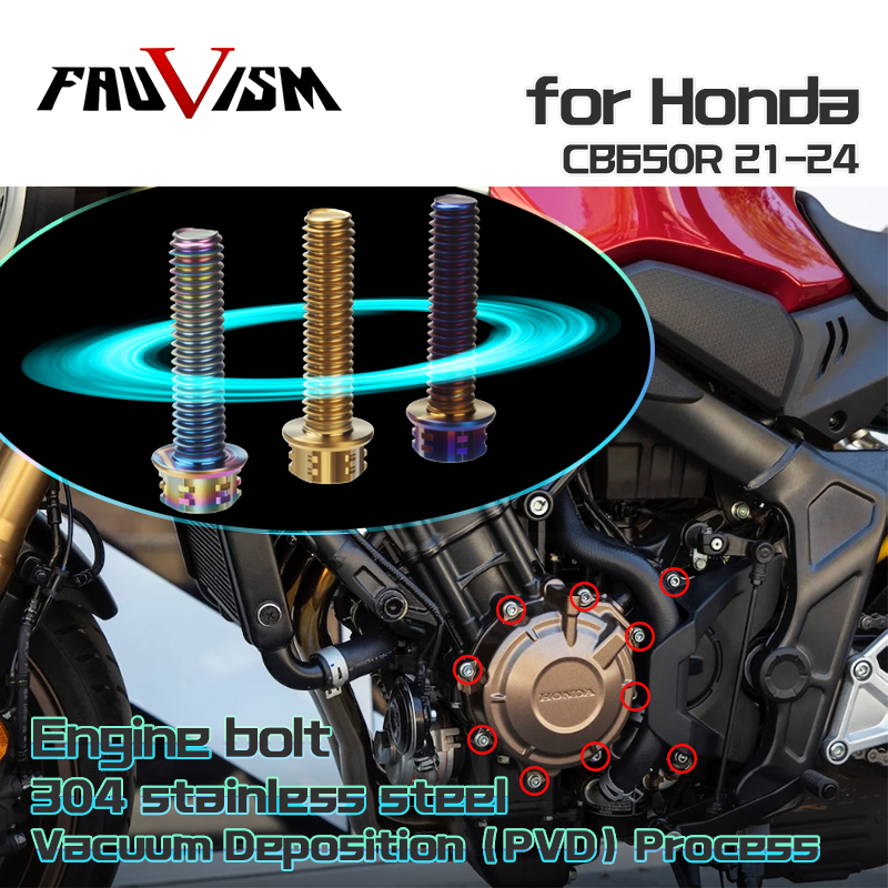 สกรูเครื่องยนต์สำหรับฮอนด้า ซี - Engine Parts Motorcycle บทวิจารณ์และราคา