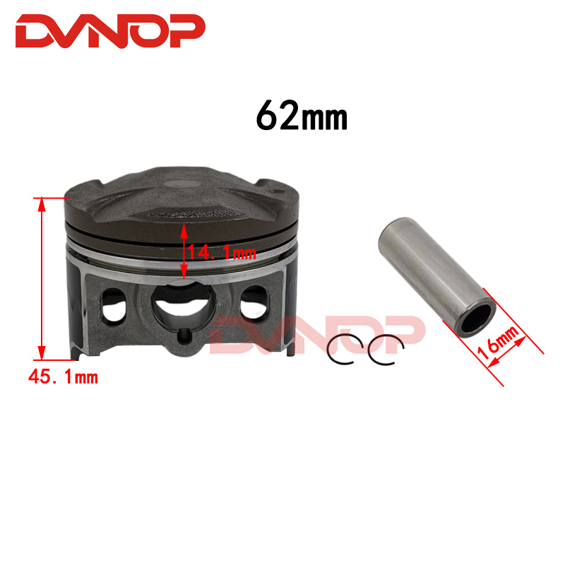 ชุดปะเก็นลูกสูบกระบอกสูบมอเตอร - Motorcycle Gasket บทวิจารณ์และราคา