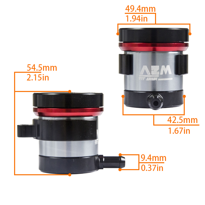 ถ้วยน้ำมันเบรกคลัตช์ CNC สำหรั - Motorcycle Oil Filter บทวิจารณ์และราคา