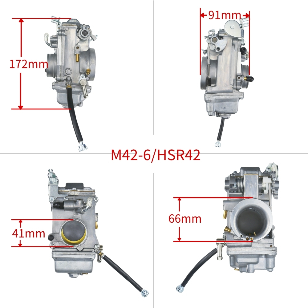 สำหรับคาร์บูเรเตอร์ Mikuni HSR - Motorcycle Carburetor บทวิจารณ์และราคา