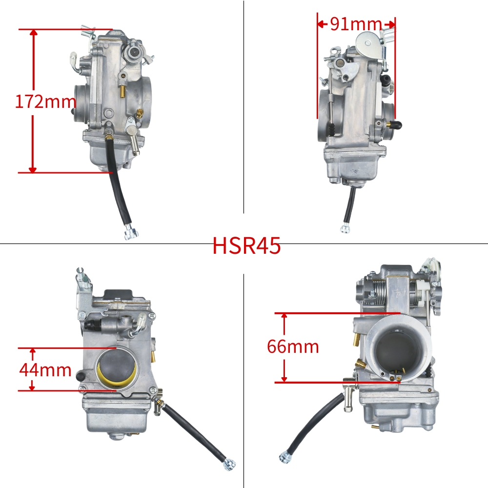 สำหรับคาร์บูเรเตอร์ Mikuni HSR - Motorcycle Carburetor บทวิจารณ์และราคา
