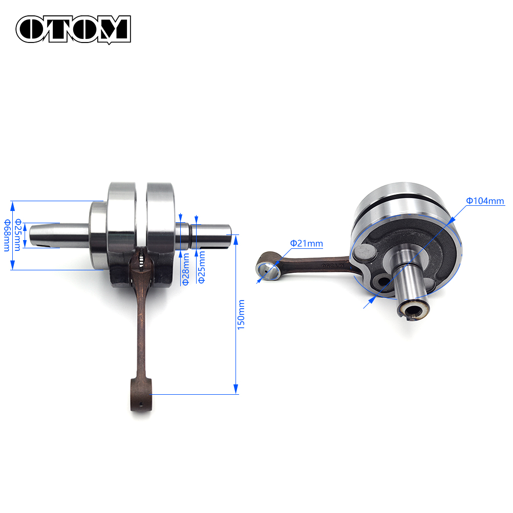 OTOM DT230 MT250 รถจักรยานยนต์ - Motorcycle Crankshaft บทวิจารณ์และราคา
