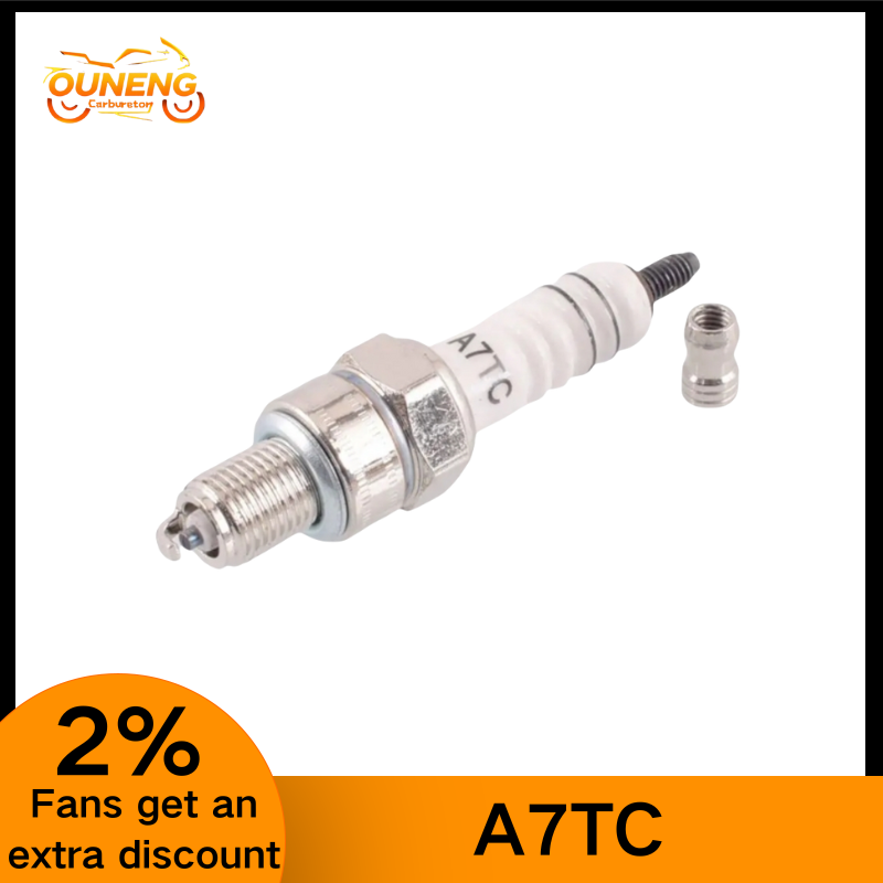 สําหรับ Honda GY6 GY6125 50cc  - Motorcycle Spark Plug บทวิจารณ์และราคา