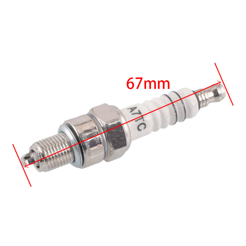 สําหรับ Honda GY6 GY6125 50cc  - Motorcycle Spark Plug บทวิจารณ์และราคา