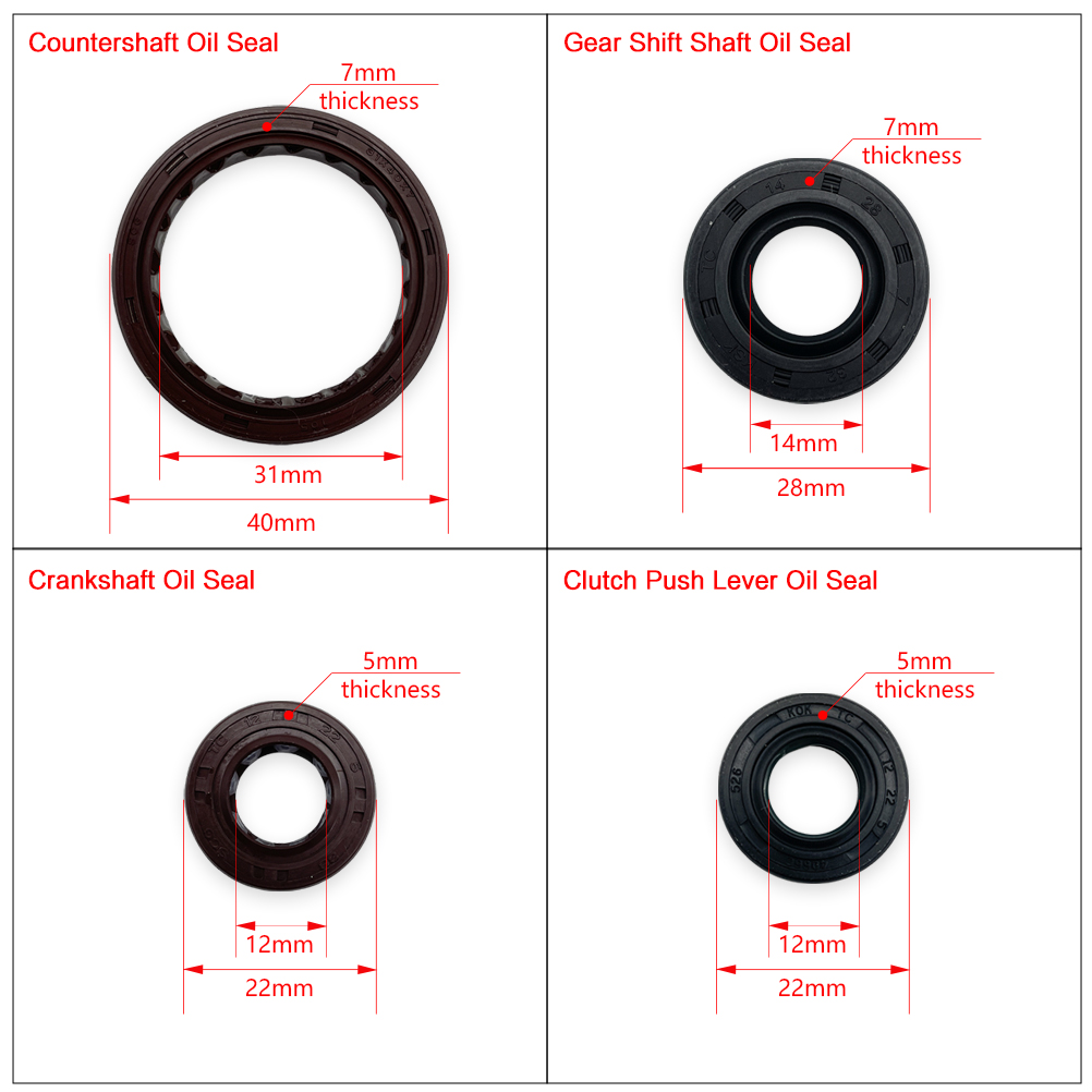 ชุดซีลเครื่องยนต์ครบชุดสำหรับ  - Motorcycle Crankshaft บทวิจารณ์และราคา