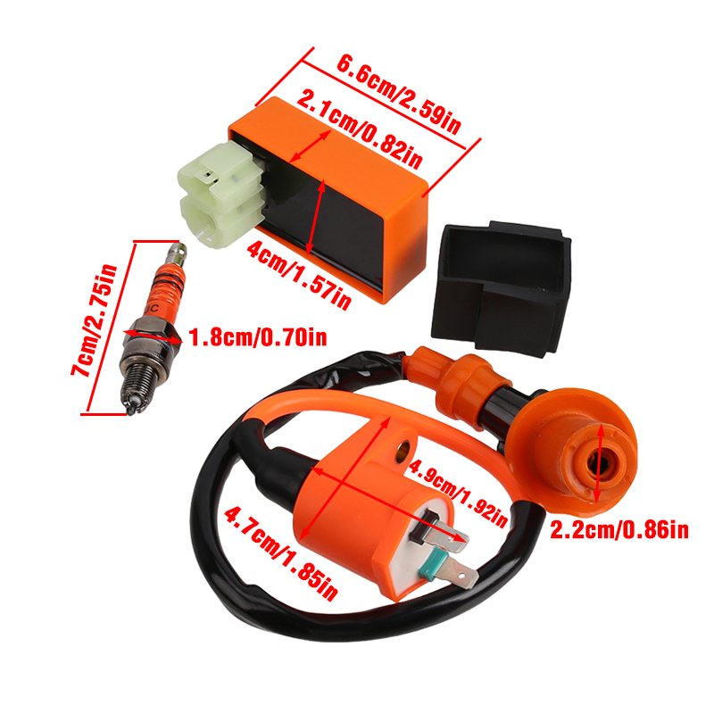 คอยล์จุดระเบิด ชุดใหม่สำหรับรถ - Motorcycle Spark Plug บทวิจารณ์และราคา