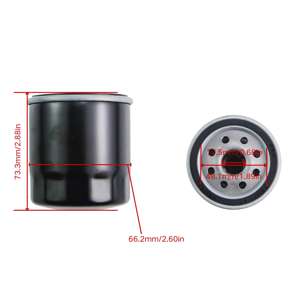 ไส้กรองน้ำมันเครื่อง รุ่น 4906 - Motorcycle Oil Filter บทวิจารณ์และราคา