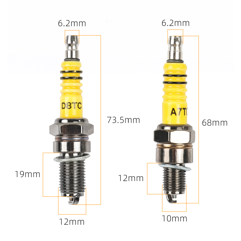 หัวเทียนมาตรฐาน อุปกรณ์เสริมปร - Motorcycle Spark Plug บทวิจารณ์และราคา
