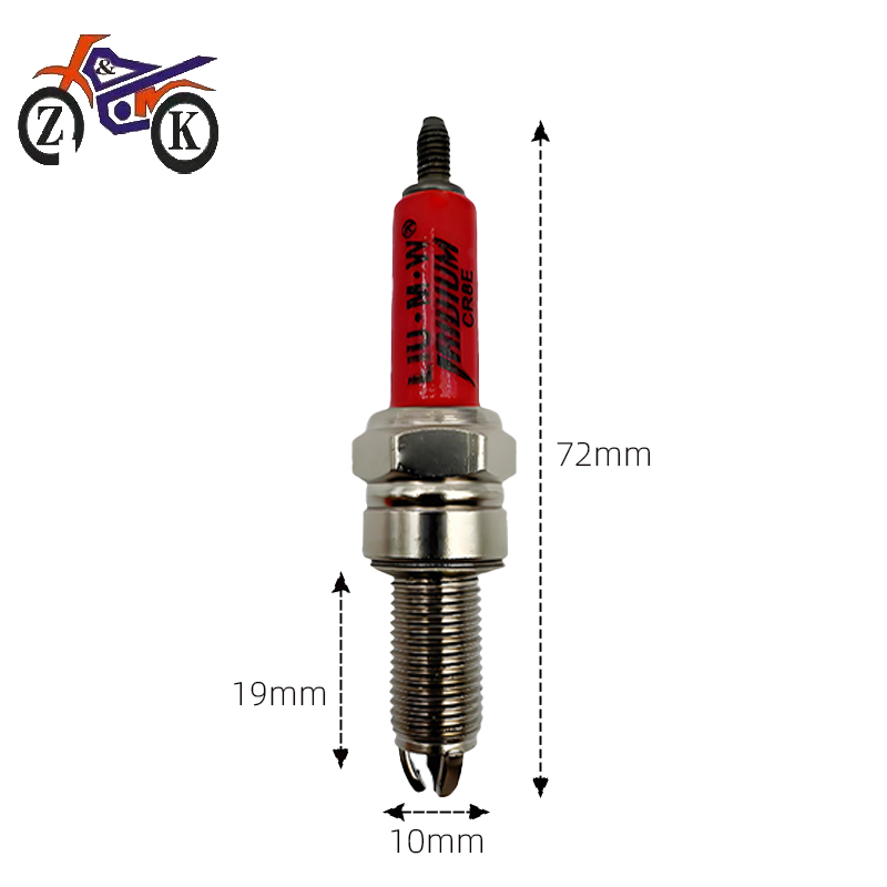 1PCS CR8E 3-Electrode EFI รถจั - Motorcycle Spark Plug บทวิจารณ์และราคา