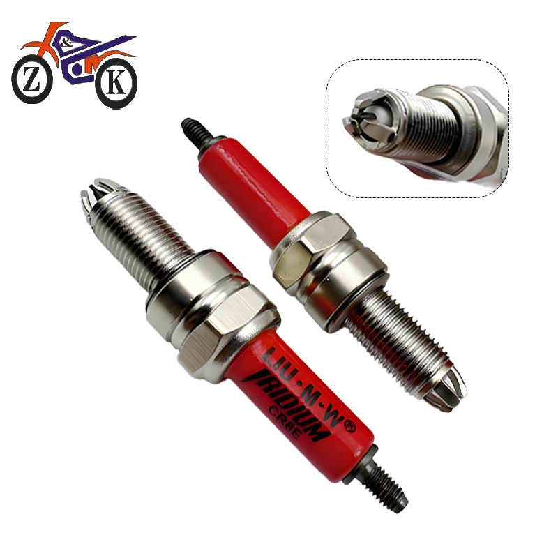 1PCS CR8E 3-Electrode EFI รถจั - Motorcycle Spark Plug บทวิจารณ์และราคา