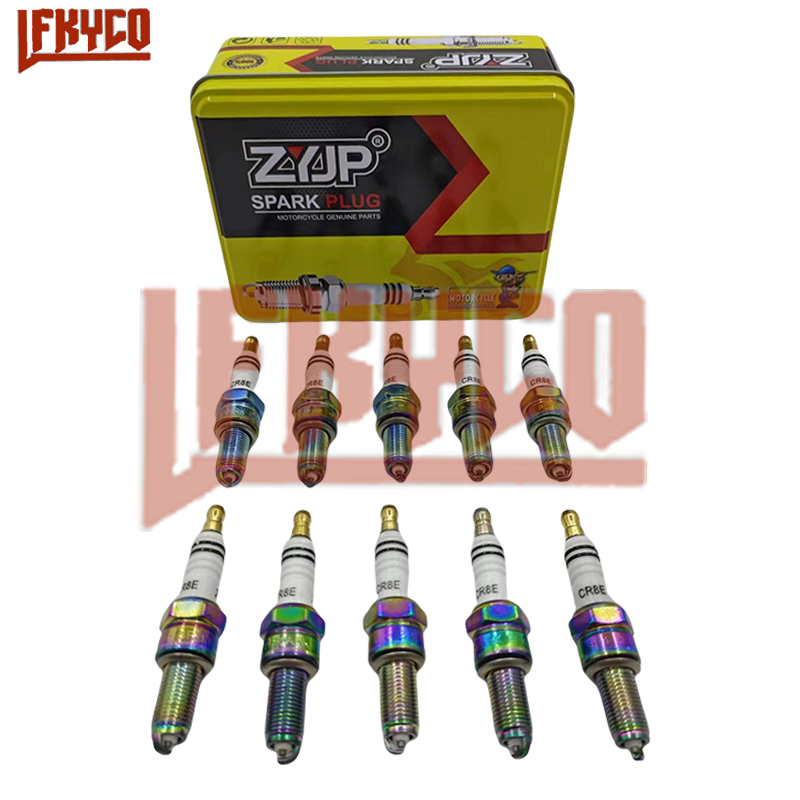 10PCS CR8E Iridium ไฟฉาย Spark - Motorcycle Spark Plug บทวิจารณ์และราคา