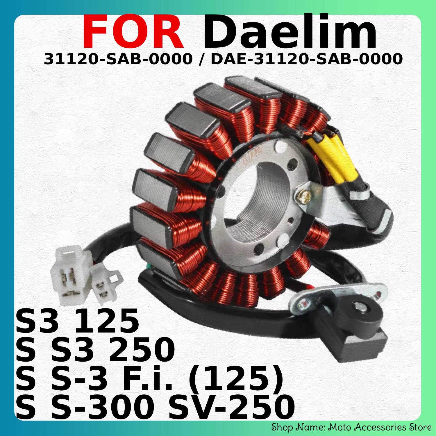 คอยล์สเตเตอร์และแมกนีโตสำหรับเ - Motorcycle Stator บทวิจารณ์และราคา